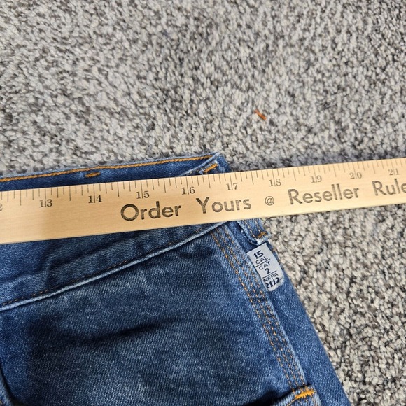 Tyndale FR Jeans Mens 36 Blue Denim‎ Flame Resistant Grunge Workwear 34x36 - Picture 11 of 16